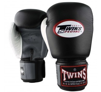 Боксерские перчатки Twins Special (BGVL-3T black/white/gray)